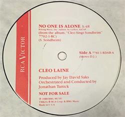 Download Cleo Laine - No One Is Alone Not A Day Goes By