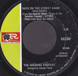 Download The Sunshine Company - Back On The Street Again
