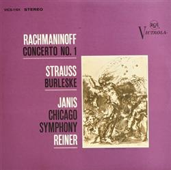 Download Rachmaninoff Strauss Janis, Chicago Symphony, Reiner - Concerto No 1 Burleske