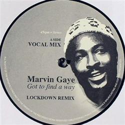 Download Marvin Gaye - Got To Find A Way