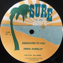 Download Errol Dunkley Dellinger & Louie Lepkie - Dedicated To You Gerry Curle