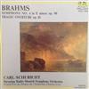 lataa albumi Brahms, Carl Schuricht, Bavarian Radio Munich Symphony Orchestra - Symphony No 4