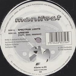 Download Manifest - Spectrum Lights Sinister