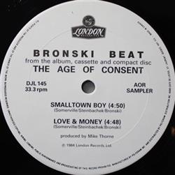 Download Bronski Beat - The Age Of Consent AOR Sampler