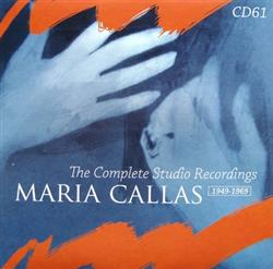 Download Verdi Maria Callas, Orchestre De La Société Des Concerts Du Conservatoire, Nicola Rescigno - Verdi Arias II The Complete Studio Recordings 1949 1969