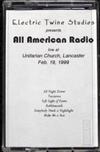 last ned album All American Radio - Live at UC 2 19 99