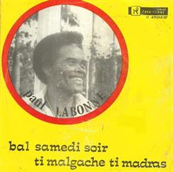 Download Paul Labonne - Bal Samedi Soir Ti Malgache Ti Madras