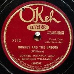 Download Lonnie Johnson , Clarence Williams - Monkey And The Baboon Wipe It Off