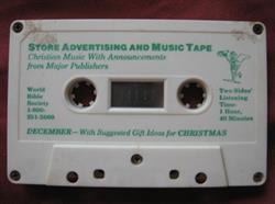 Download Unknown Artist - Store Advertising And Music Tape December With Suggested Gift Ideas For Christmas