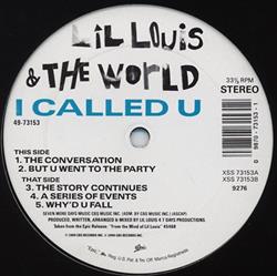 Download Lil Louis & The World - I Called U