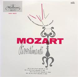 Download Wolfgang Amadeus Mozart Vienna Philharmonic Wind Group - Mozart Divertimenti