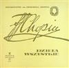 baixar álbum Frédéric Chopin - Dzieła Wszystkie Polonezy Mlodziencze Op Posth