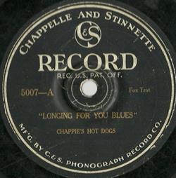 Download Chappie's Hot Dogs Juanita Stinnette Chappelle - Longing For You Blues Pacific Coast Blues