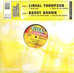 Download Linval Thompson Barry Brown - Marijuana Dread At The Control Step It Up Youth Man Big Big Pollution