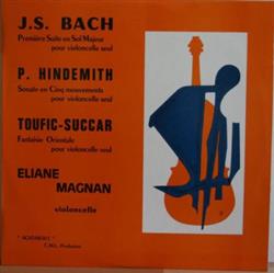Download Eliane Magnan - Bach Hindemith Toufic Succar Interprétés Par Eliane Magnan