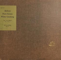 Download Walter Gieseking - Beethoven Sonatas No 7 In D Major Op 10 No 3 No 14 In B Flat Op 22
