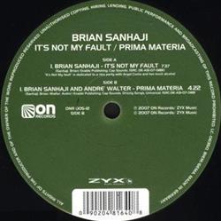 Download Brian Sanhaji - Its Not My Fault Prima Materia