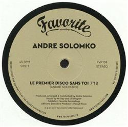 Download Andre Solomko - Le Premier Disco Sans Toi