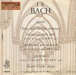 Download JS Bach, MarieClaire Alain - Chorals