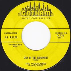 Download Violinaires Of Detroit, Michigan - Sign Of The Judgement My Work Will Be Done