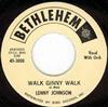 last ned album Lenny Johnson - Walk Ginny Walk Gee Gee Baby
