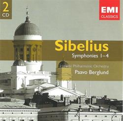 Download Sibelius, Paavo Berglund, Helsinki Philharmonic Orchestra - Sibelius Symphonies 1 4