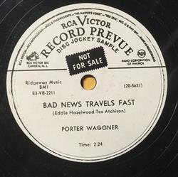 Download Porter Wagoner - Bad News Travels Fast Trinidad
