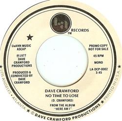 Download Dave Crawford - No Time To Lose