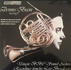 Download Dennis Brain, Mozart, Brahms, Marin Marais - Unique BBC Sound Archive Recordings From His Last Broadcasts