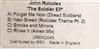 lyssna på nätet John Rolodex - The Soldier EP