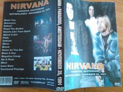 Download Nirvana - Paradiso Amsterdam Netherlands November 25 1991