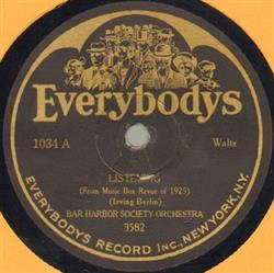 Download Bar Harbor Society Orchestra - Listening Tell Her In The Springtime