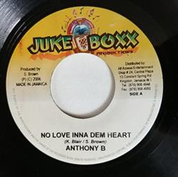 Download Anthony B - No Love Inna Dem Heart