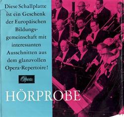 Download Various - Hörprobe RDM Werbeplatte