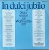 télécharger l'album Various - In Dulci Jubilo Stars Singen Zur Weihnachtszeit