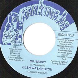 Download Glen Washington - Mr Music