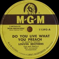 Download Louvin Brothers - Do You Live What You Preach
