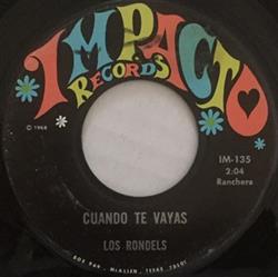 Download The Rondels - Cuando Te Vayas Danzon Juarez