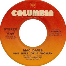 Download Mac Davis - One Hell Of A Woman