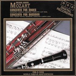 Download Wolfgang Amadeus Mozart Camerata Labacensis Mozart Festival Orchestra - Concerto For Oboes Bassoon