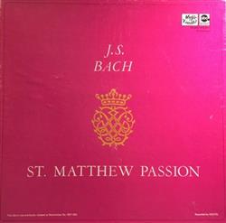 Download JS Bach Fritz Werner - St Matthew Passion