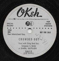 Download Carl Butler - Crowded Out My Heart Tells Me