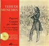 last ned album Yehudi Menuhin - Paganini Concerti Per Violino