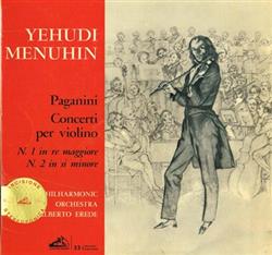 Download Yehudi Menuhin - Paganini Concerti Per Violino