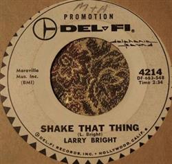 Download Larry Bright - Shake That Thing