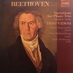 Download Beethoven, Trio Vidom, Viktor Derevianko, Dora Schwarzberg, Mark Drobinski - Variations for Piano Trio Complete Works