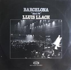 Download Lluis Llach - Barcelona Abril 74