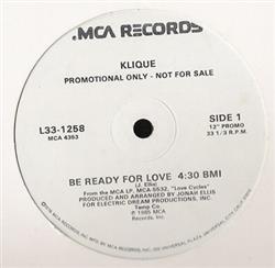 Download Klique - Be Ready For Love