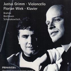 Download Justus Grimm, Florian Wiek Brahms, Beethoven, Schostakowitsch - Brahms Beethoven Schostakowitsch