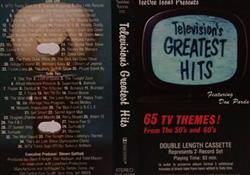 Download Various Featuring Don Pardo - Televisions Greatest Hits 65 TV Themes From The 50s And The 60s